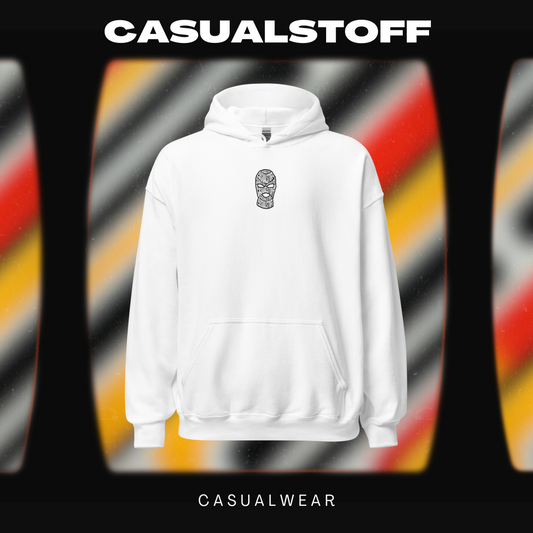 Hoodie Print Line Casualstoff Logo + Außenetikett " Casualstoff Schriftzug"