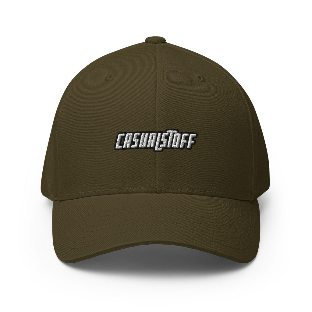 Casualstoff™ Cap – Schriftzug Gestickt | Flexfit® 6277
