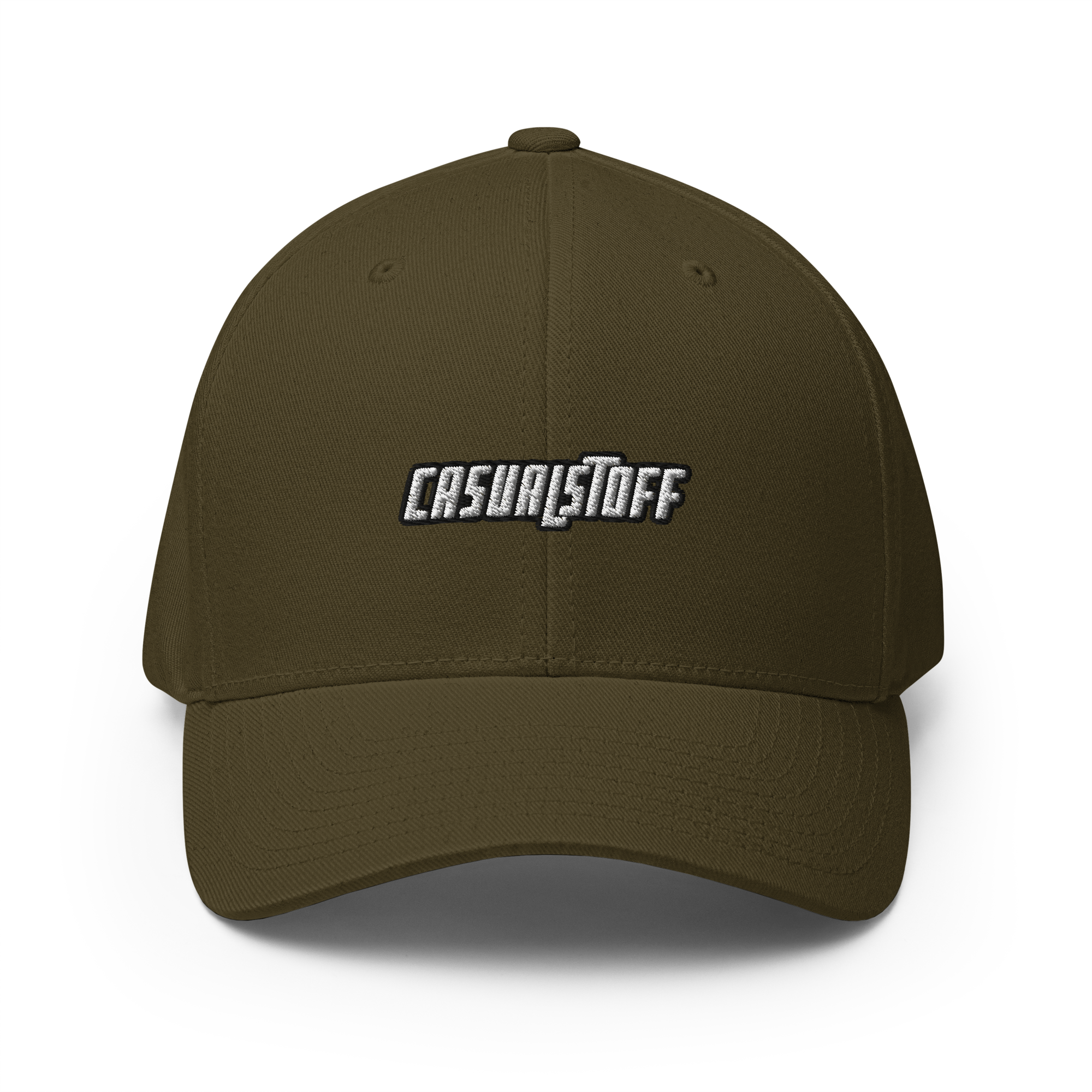 Casualstoff™ Cap – Schriftzug Gestickt | Flexfit® 6277