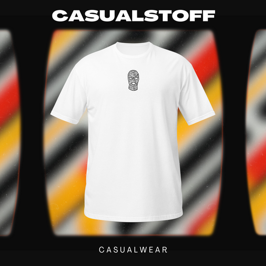 T-Shirt Print Line Casualstoff Logo + Außenetikett "Schriftzug"