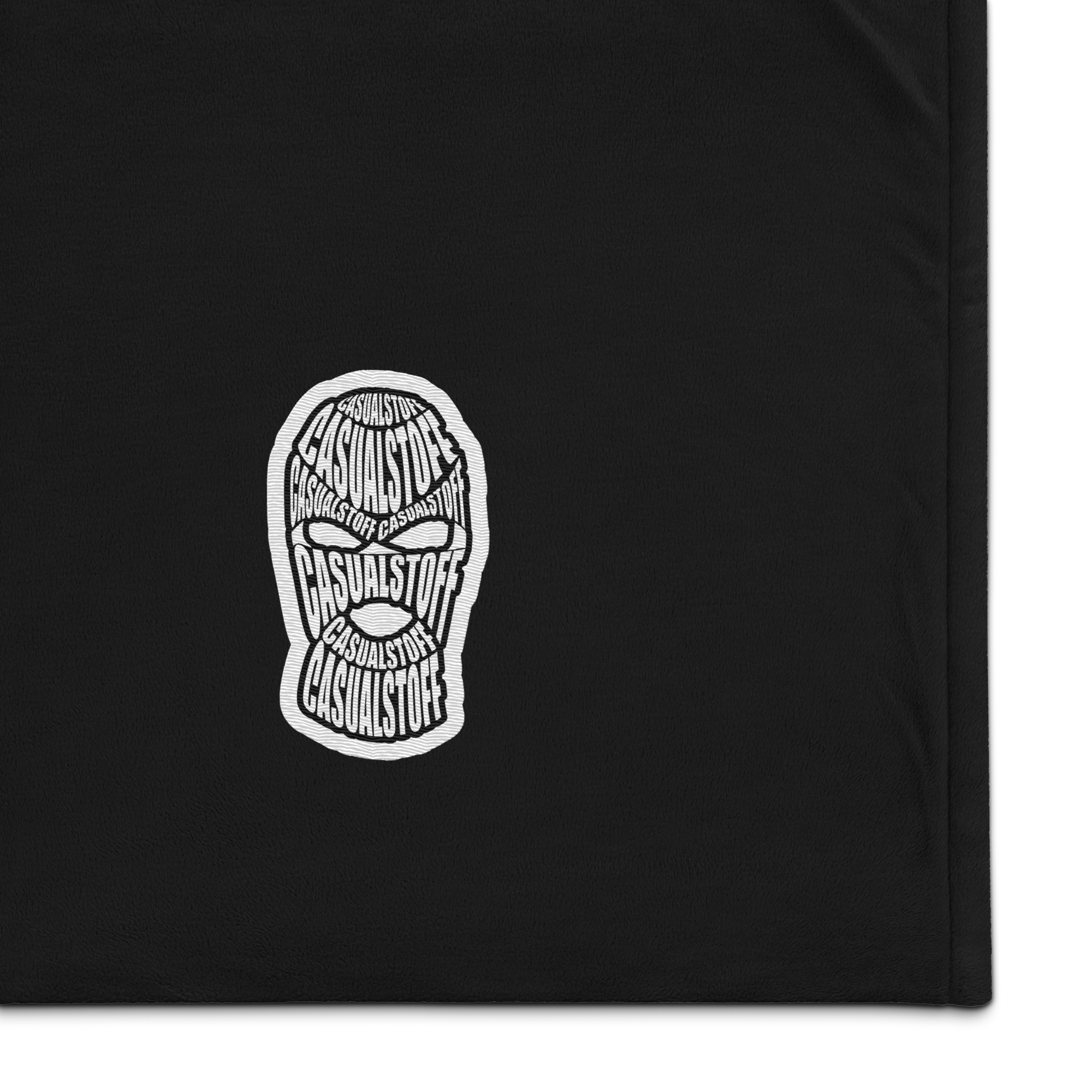 PREMIUM SHERPA DECKE CASUALSTOFF™ LOGO STICK