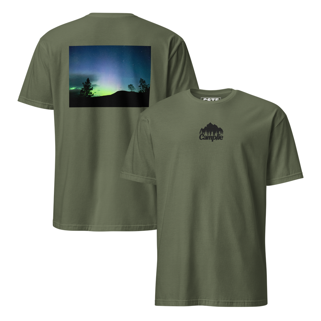 Camplie™ Northern Lights Stick T-Shirt | Unisex