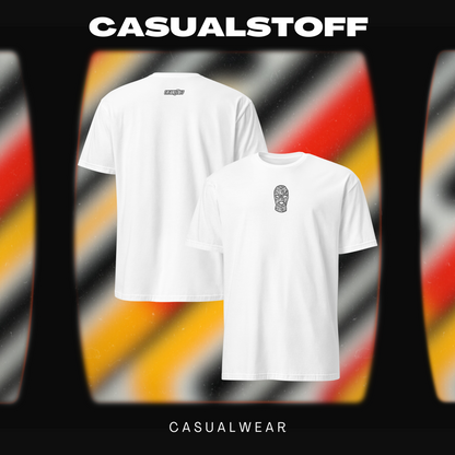 T-Shirt Print Line Casualstoff Logo + Außenetikett "Schriftzug"