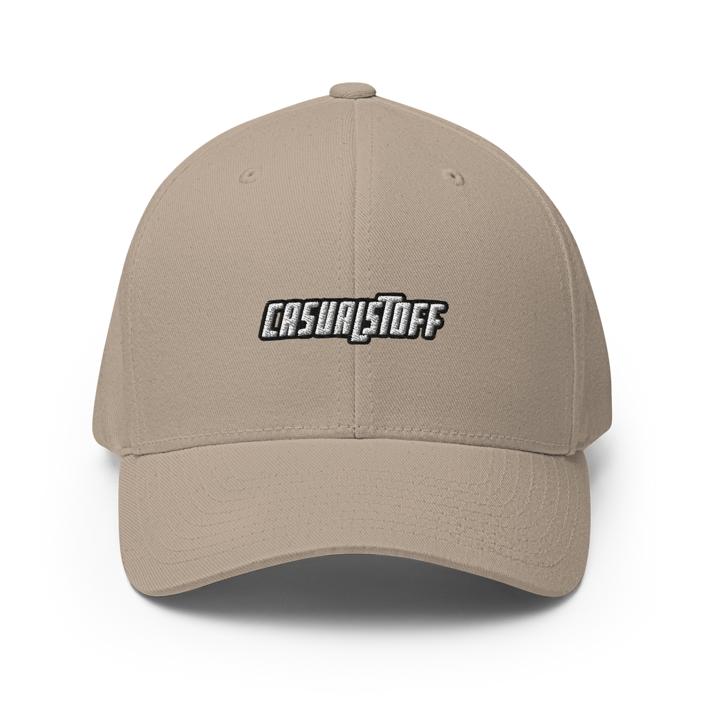 Casualstoff™ Cap – Schriftzug Gestickt | Flexfit® 6277