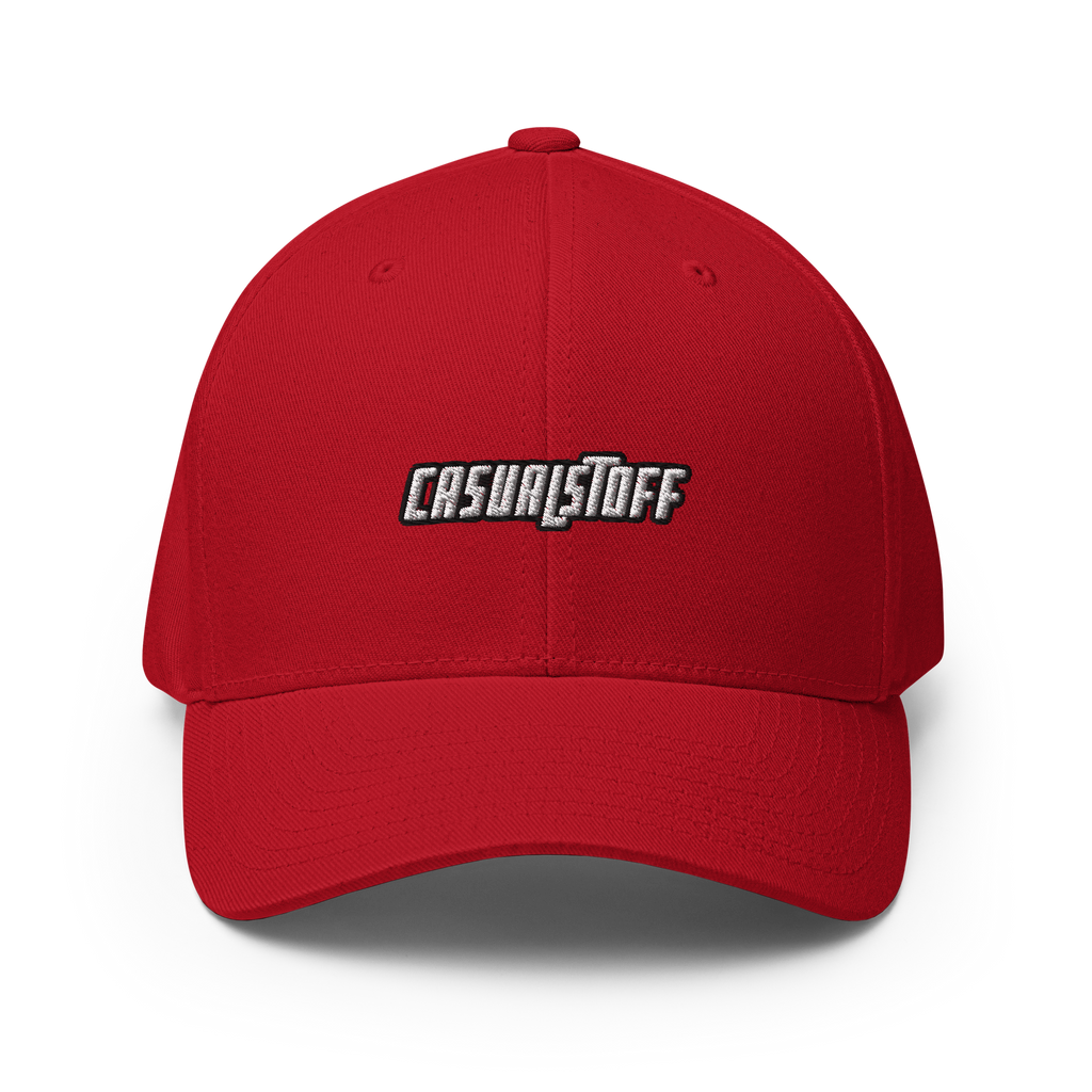 Casualstoff™ Cap – Schriftzug Gestickt | Flexfit® 6277