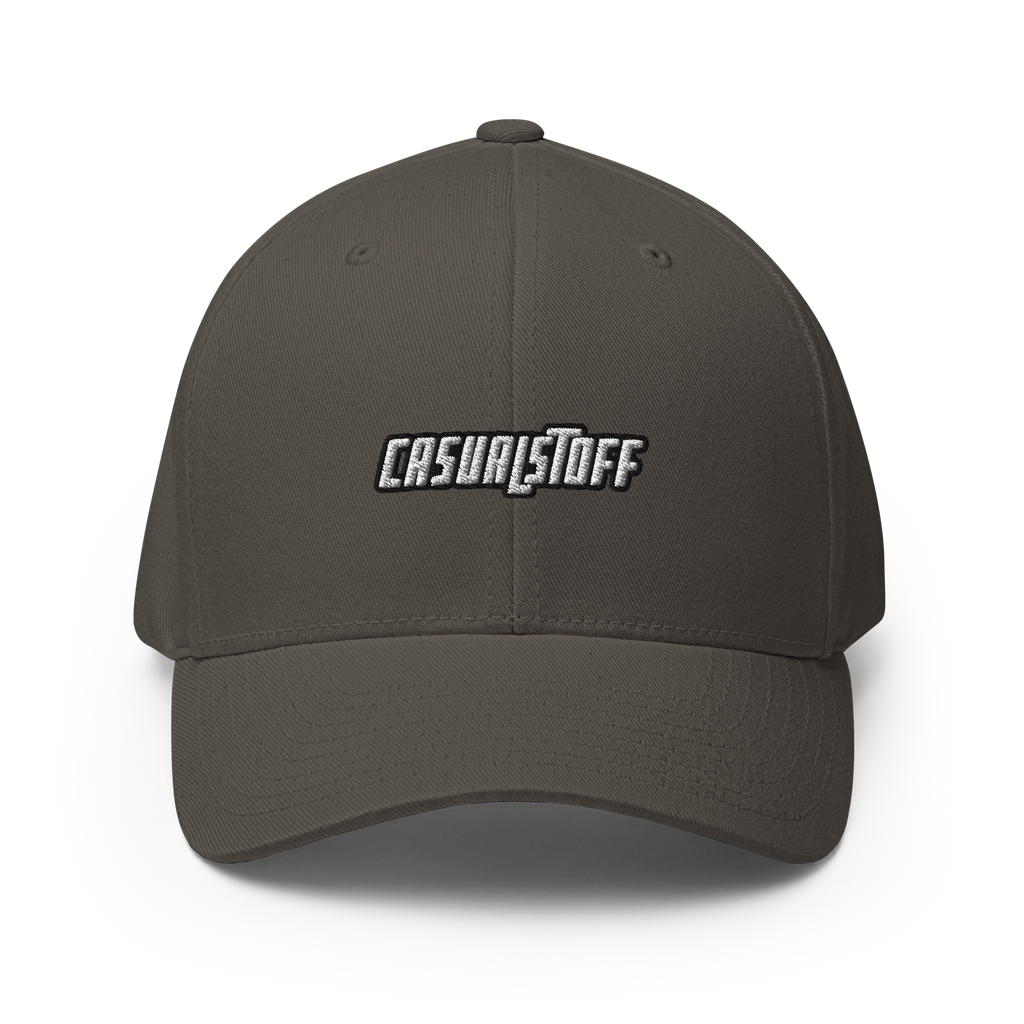 Casualstoff™ Cap – Schriftzug Gestickt | Flexfit® 6277