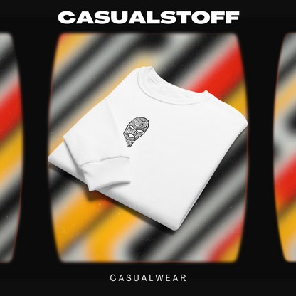 Pullover Print Line Casualstoff Logo + Außenetikett "Casual Schriftzug"