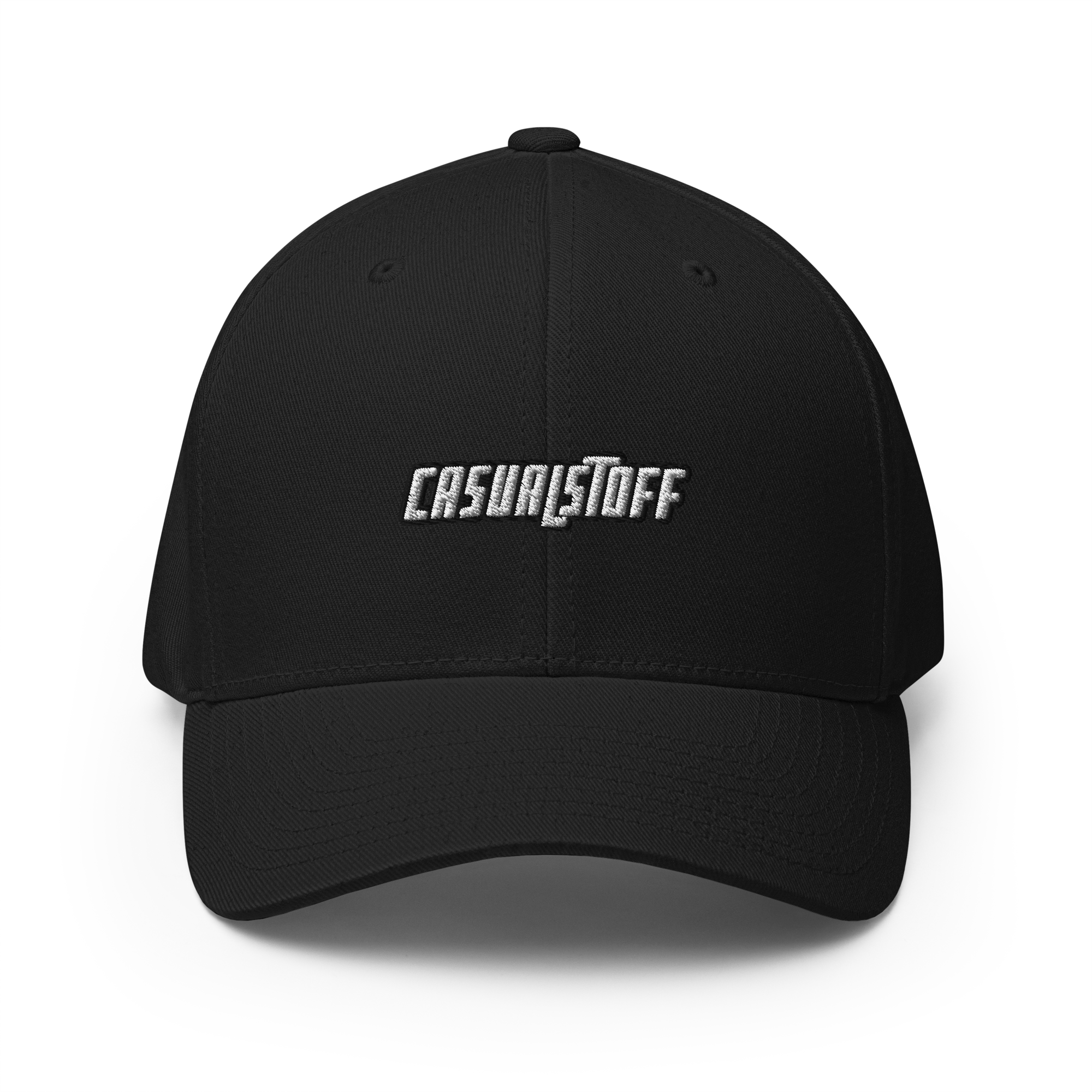 Casualstoff™ Cap – Schriftzug Gestickt | Flexfit® 6277