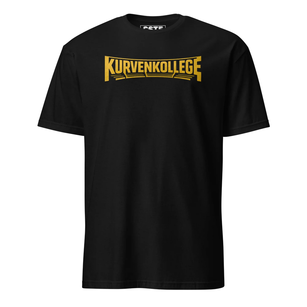 Kurvenkollege™ T-Shirt Gelb-Schwarz - Casualstoff