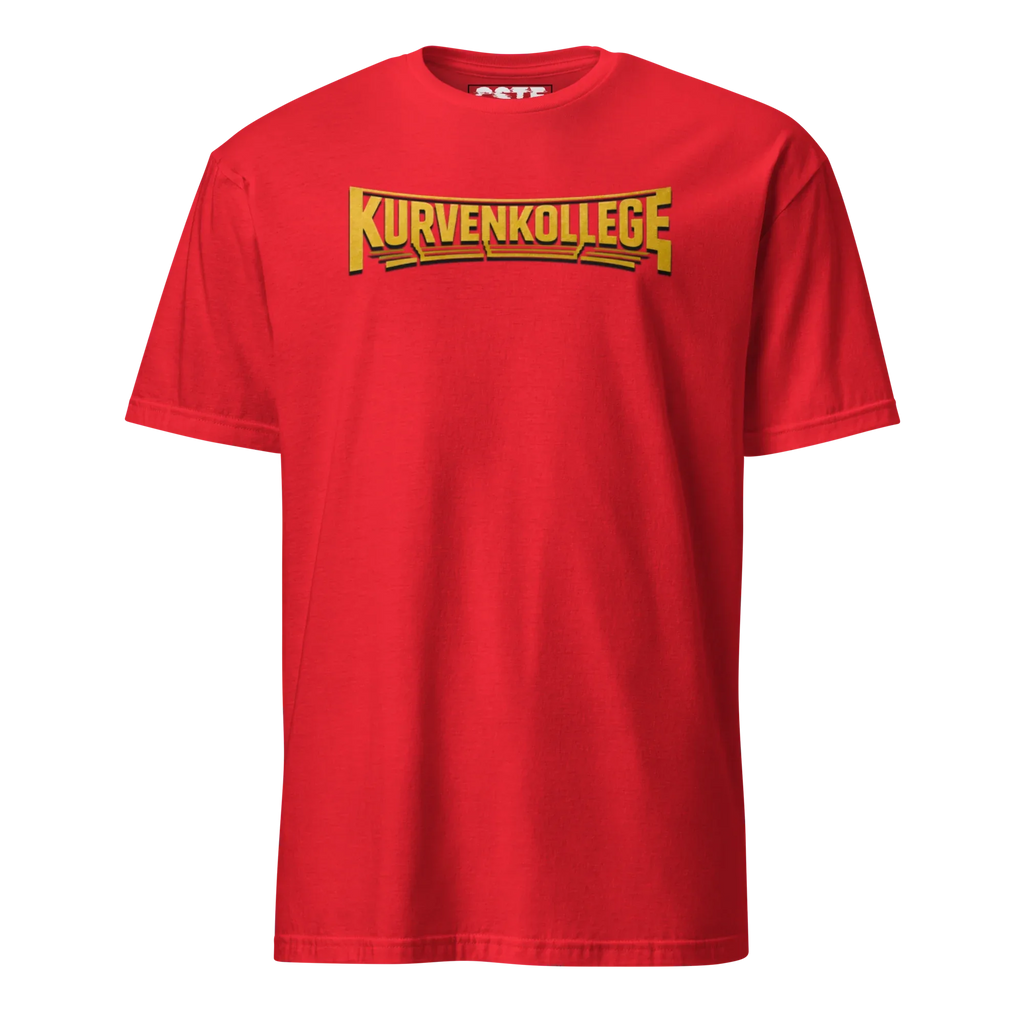 Kurvenkollege™ T-Shirt Gelb-Schwarz - Casualstoff