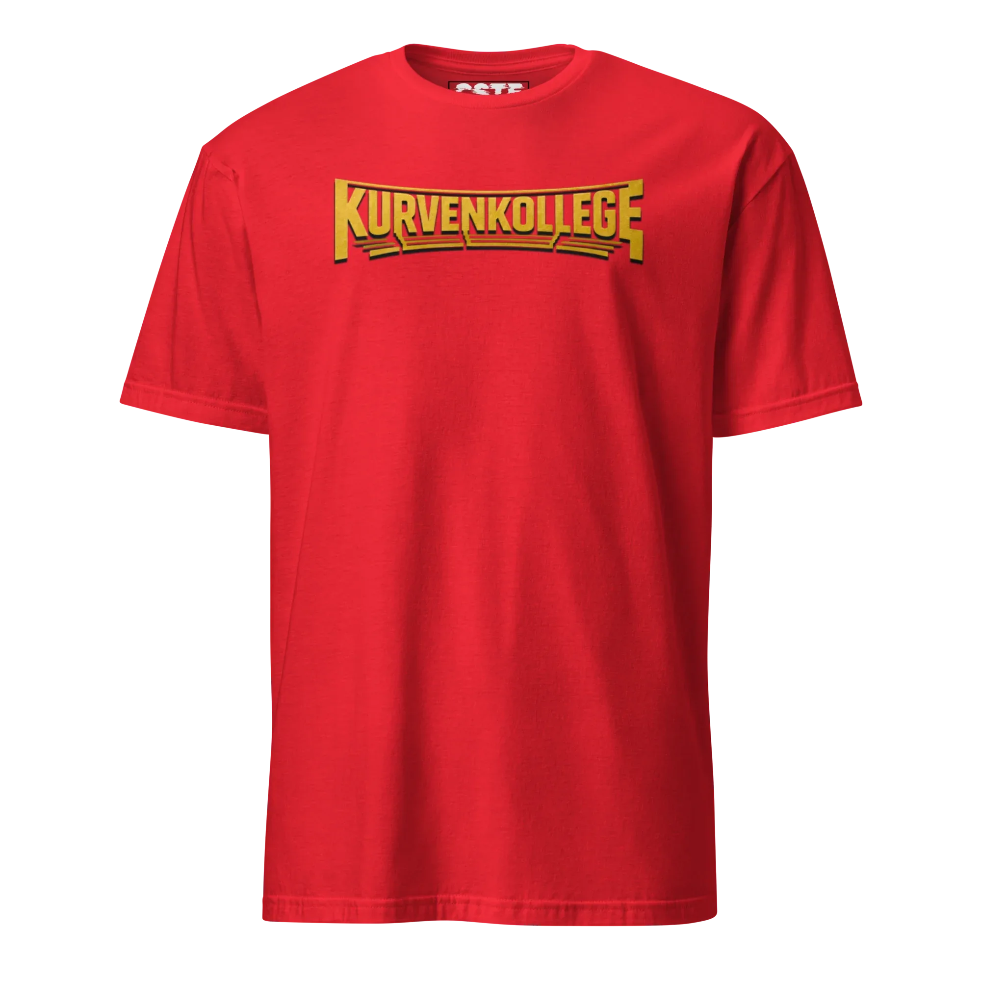 Kurvenkollege™ T-Shirt Gelb-Schwarz - Casualstoff