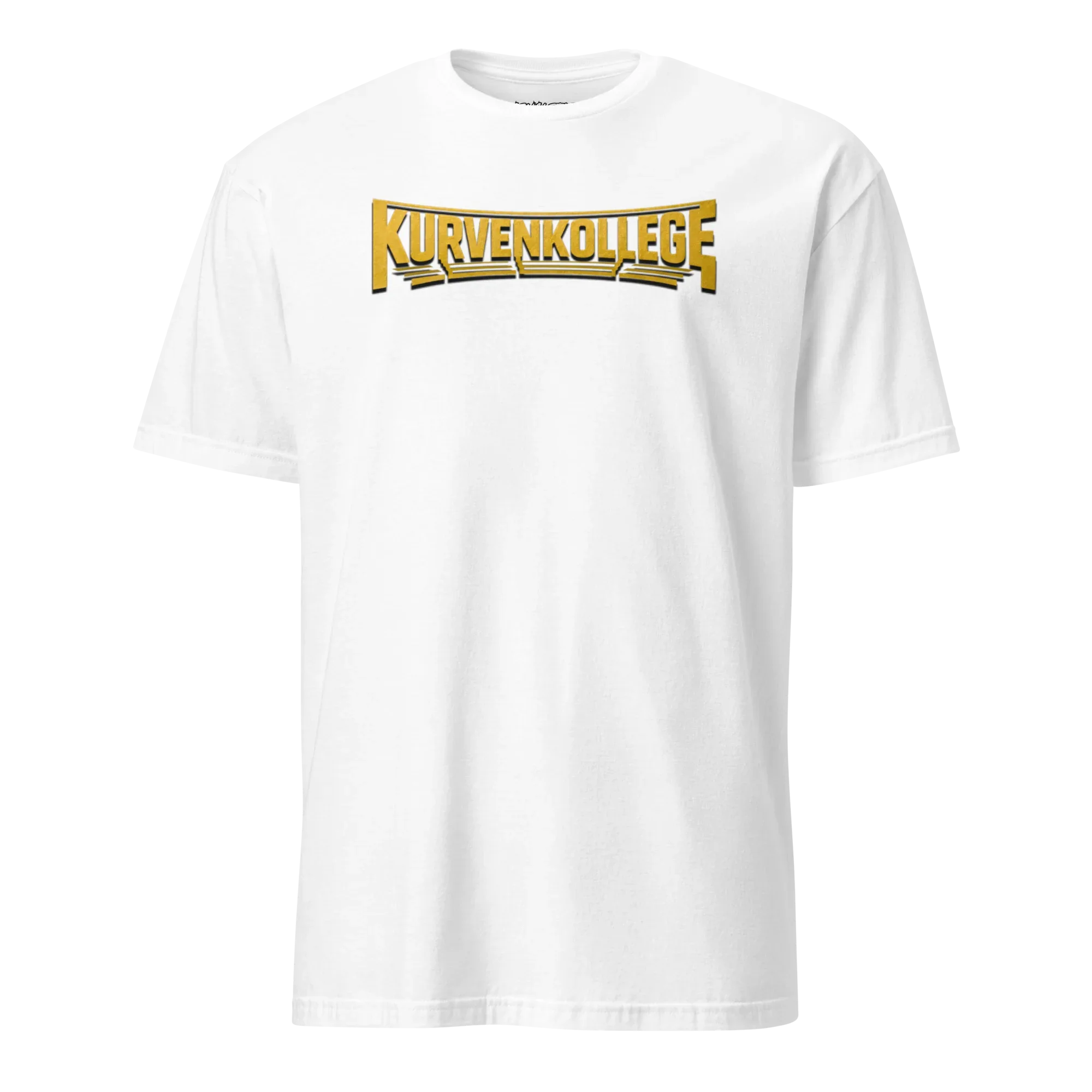 Kurvenkollege™ T-Shirt Gelb-Schwarz - Casualstoff