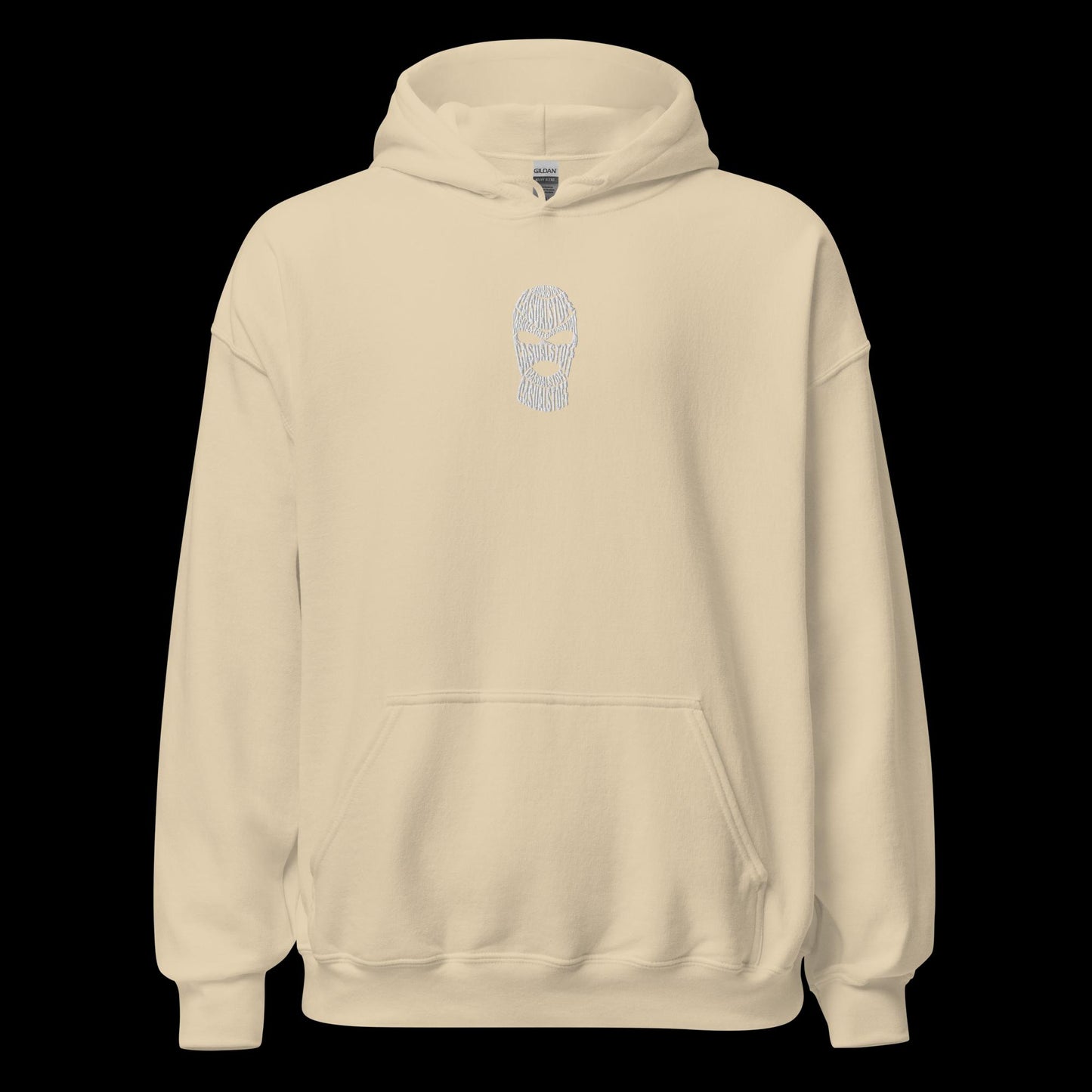 Hoodie mit in Weiß gesticktem Casualstoff Logo "Wie der Vater, so der Sohn"